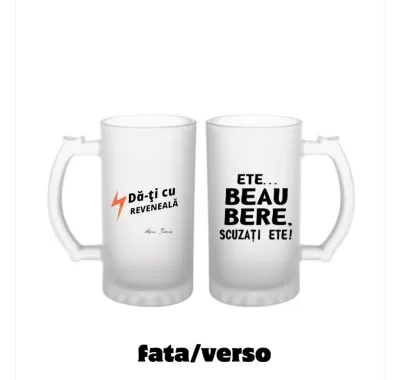 SET DE 2 HALBE BERE DA-TI CU REVENEALA