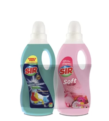 PROMO DETERGENT UNIVERSAL 1L + BALSAM 1L FRESH FLOWER