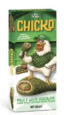 CHICKO CHOCOLATE PISTACHIO 50 G