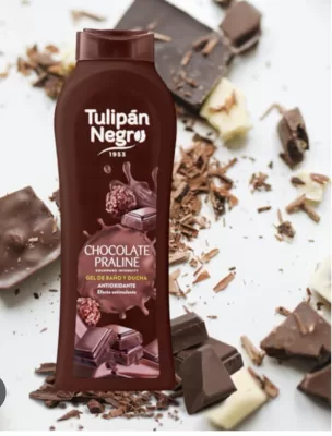 TULIPÁN NEGRO GEL DE DUS CHOCOLATE PRALINE 650 ML