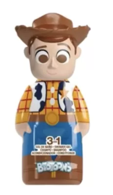 BIOTOONS STORY WOODY GEL DE DUS 3 IN 1/300 ML