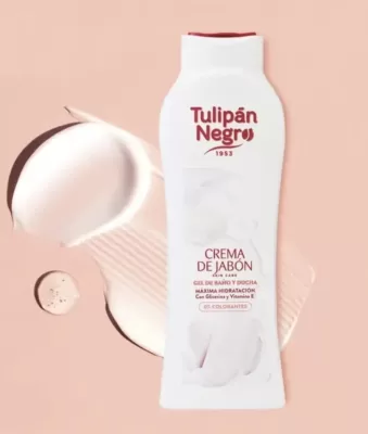 TULIPÁN NEGRO GEL DE DUS CREMA DE JABON 650 ML