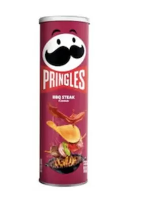 PRINGLES BBQ STEAK FLAVOUR 110 G