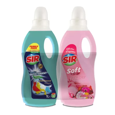 SET PROMO - 1 DETERGENT UNIVERSAL 1L + 1 BALSAM RUFE ROZ 1L